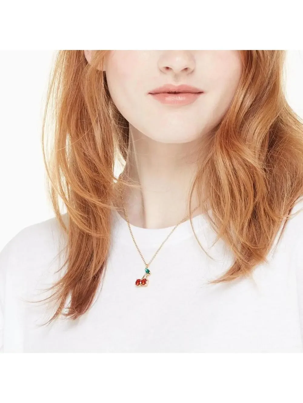 Kate Spade Ma Cherie Cherry Mini Pendant Necklace